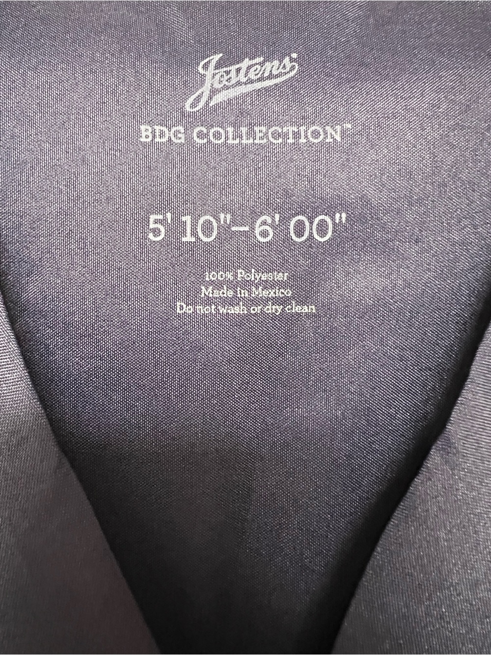 Josten’s BDC Collection graduation/commencement gown unisex Navy - Picture 3 of 3